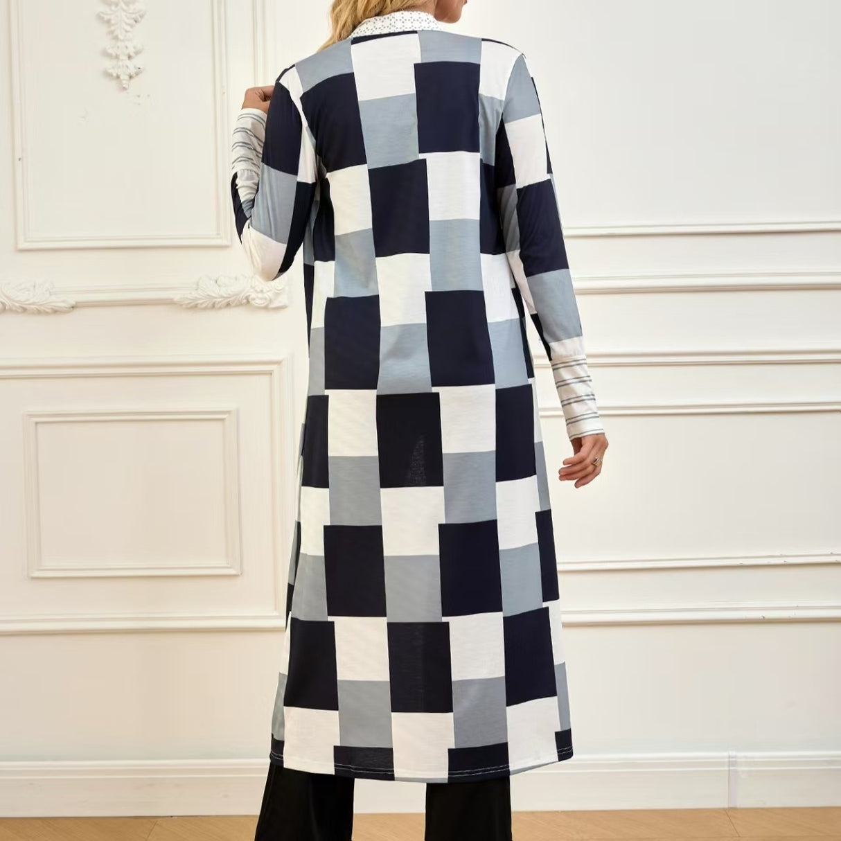 Relaxed Open Front Jacket