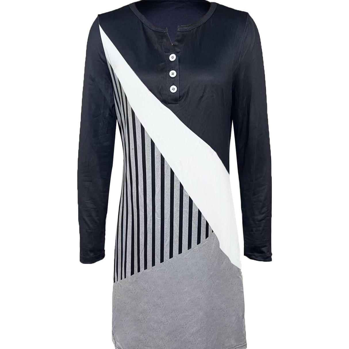 Artisan Abstract Pattern Dress