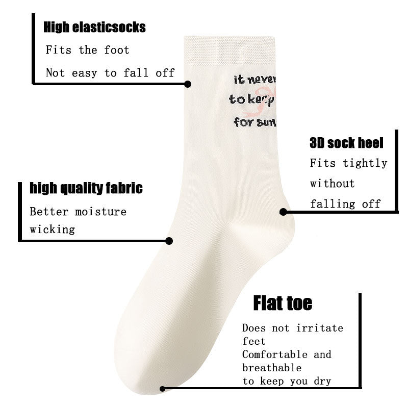 8 Pairs  VibeDot Crew Collection