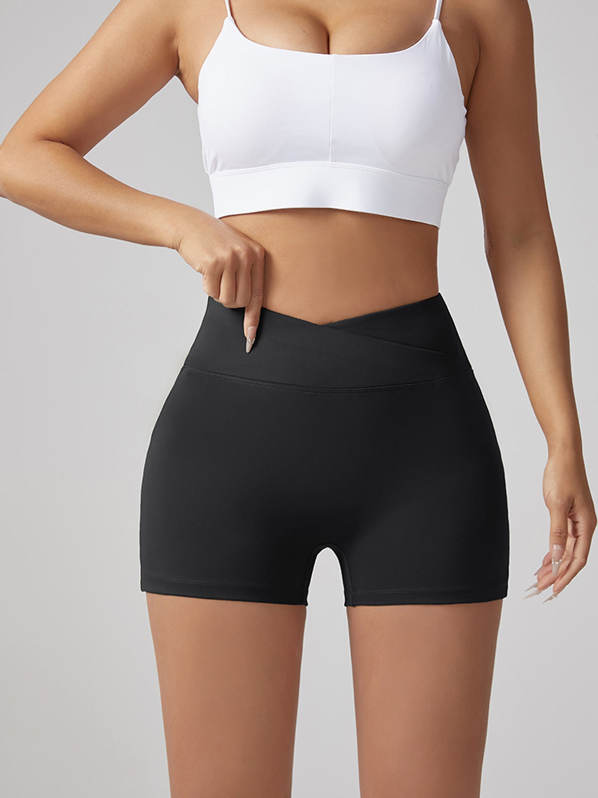 Contemporary Yoga Shorts