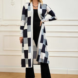 Relaxed Open Front Jacket