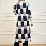 Relaxed Open Front Jacket