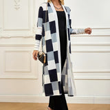 Relaxed Open Front Jacket