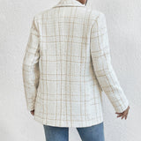 Ivory Draft Linen Blazer