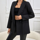 Midnight Frame Tailored Blazer