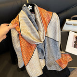Amber Geometry Sunveil Scarf
