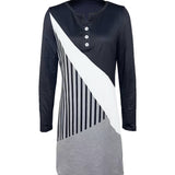 Artisan Abstract Pattern Dress