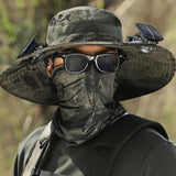 Dual-Power Cooling Hat – UV-Protective Fishing & Outdoor Sun Cap with Built-In Fan (2025 Edition)