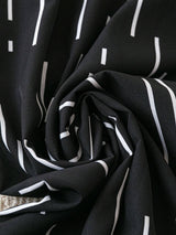 Atelier Linear Print Palazzo Pants