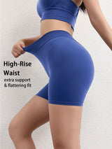 High-waisted Butt-lifting Women's Sports Yoga Shorts