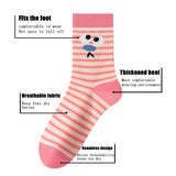 8 Pairs  PulsePetal Active Socks