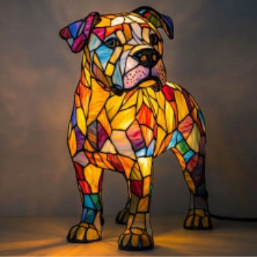LED Small Night Lamp Art Animal Statue Creative Home Desktop Decoration