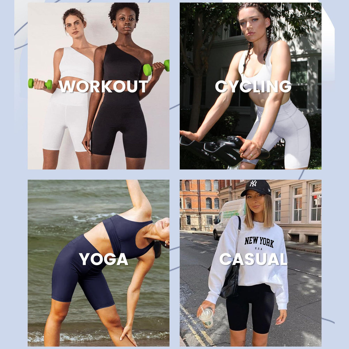 FormFlex High-Rise Biker Shorts – 8" Edition