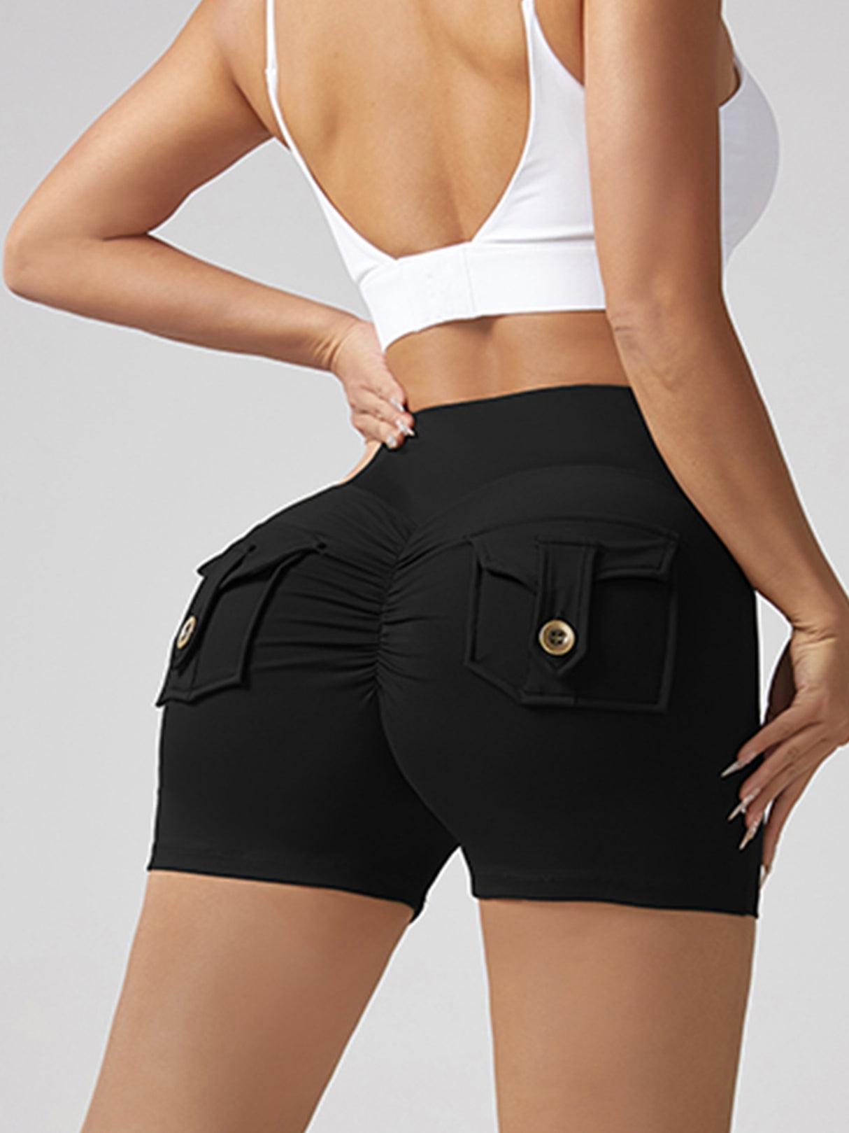 Contemporary Yoga Shorts
