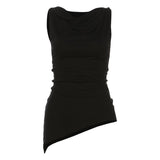 Women's Multi-wear Collarbone Thin Shoulder T-shirt Summer