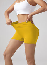 Contemporary Yoga Shorts