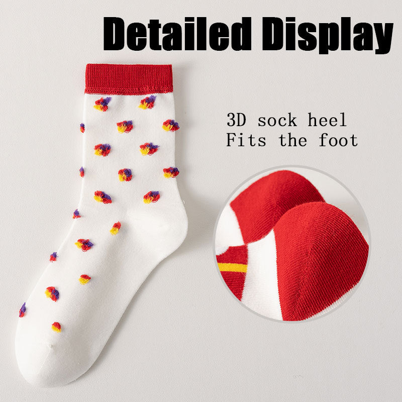 8 Pairs  VibeDot Crew Collection